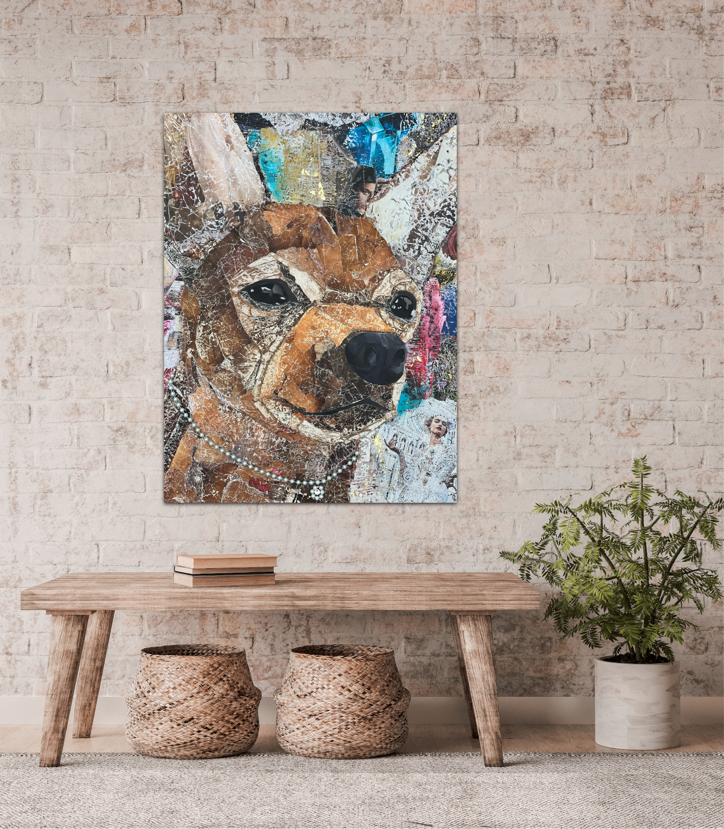Chihuahua - Collage artwork